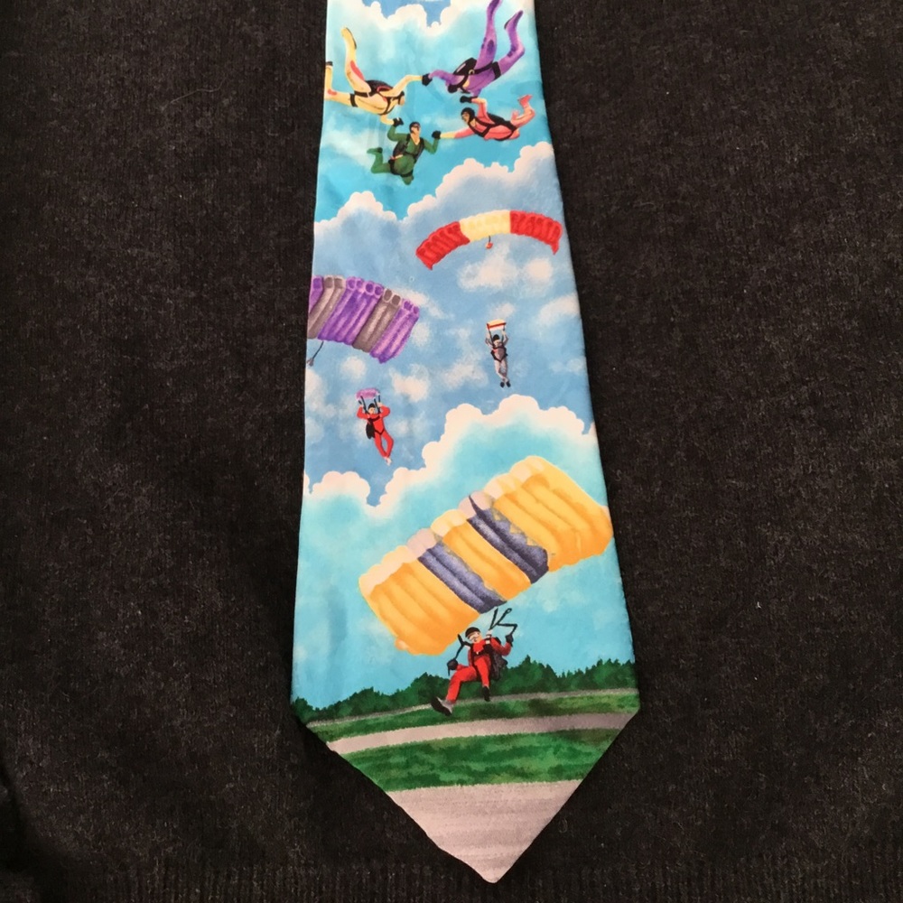 JUMPER SPORTSWEAR Men Silk Neck Tie